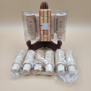 Wine Cork Candles Set of 10 - Novelty NEW Paperproducts Design